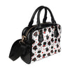 Affenpinscher Pattern Print Design 01 Shoulder Handbag