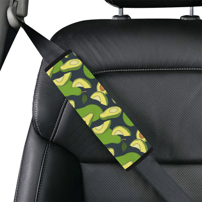 Avocado Pattern Print Design AC013 Car Seat Belt Cover
