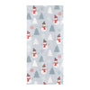 Snowman Print Design LKS302 Beach Towel 32" x 71"