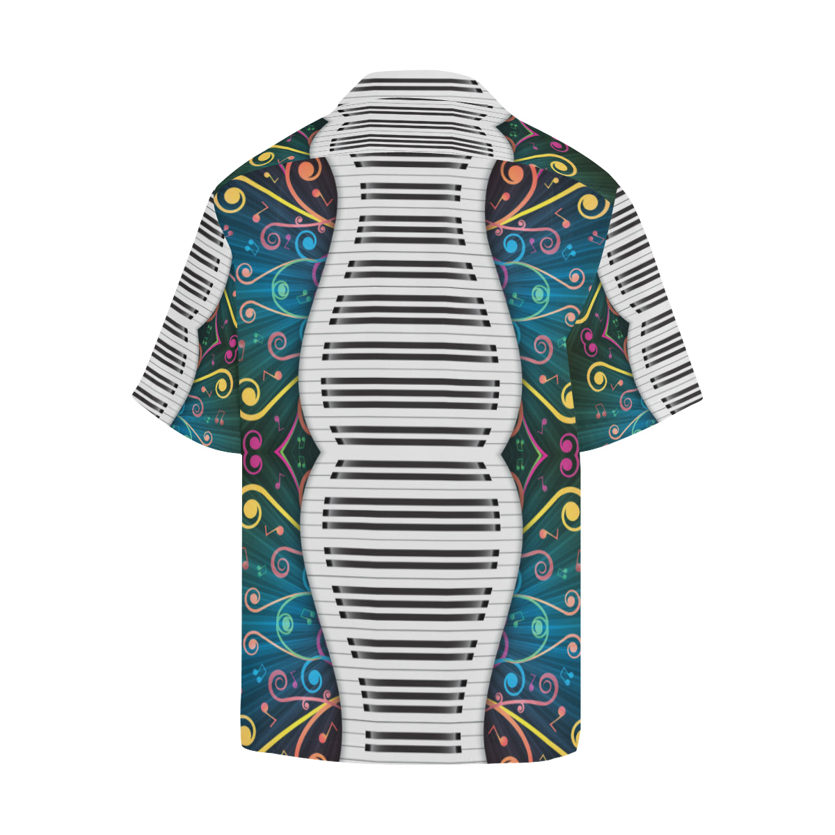 Piano Pattern Print Design 01 Men's Hawaiian Shirt