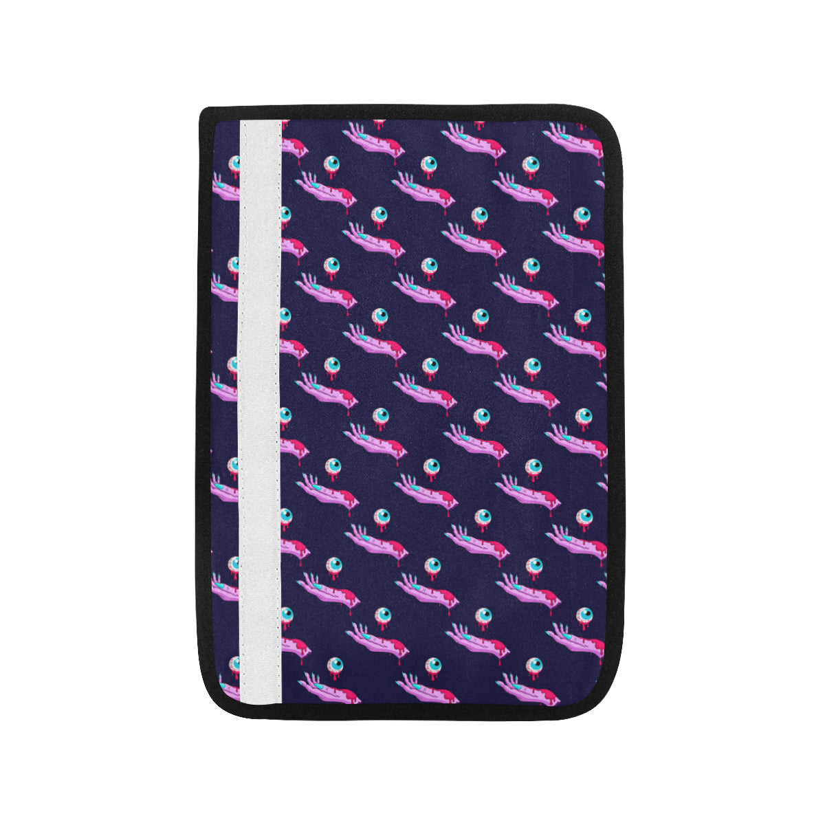 Zombie Pink Hand Design Pattern Print Car Seat Belt Cover