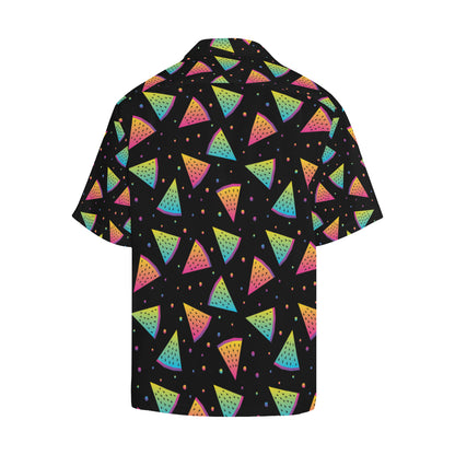 Rainbow Watermelon Pattern Print Design A04 Men's Hawaiian Shirt