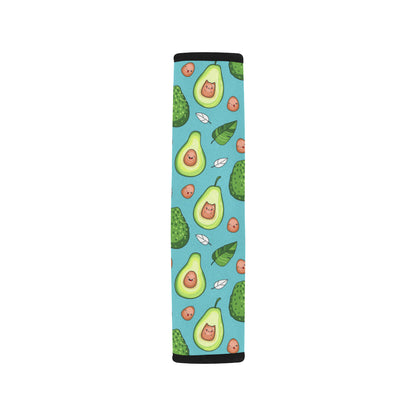 Avocado Pattern Print Design AC05 Car Seat Belt Cover