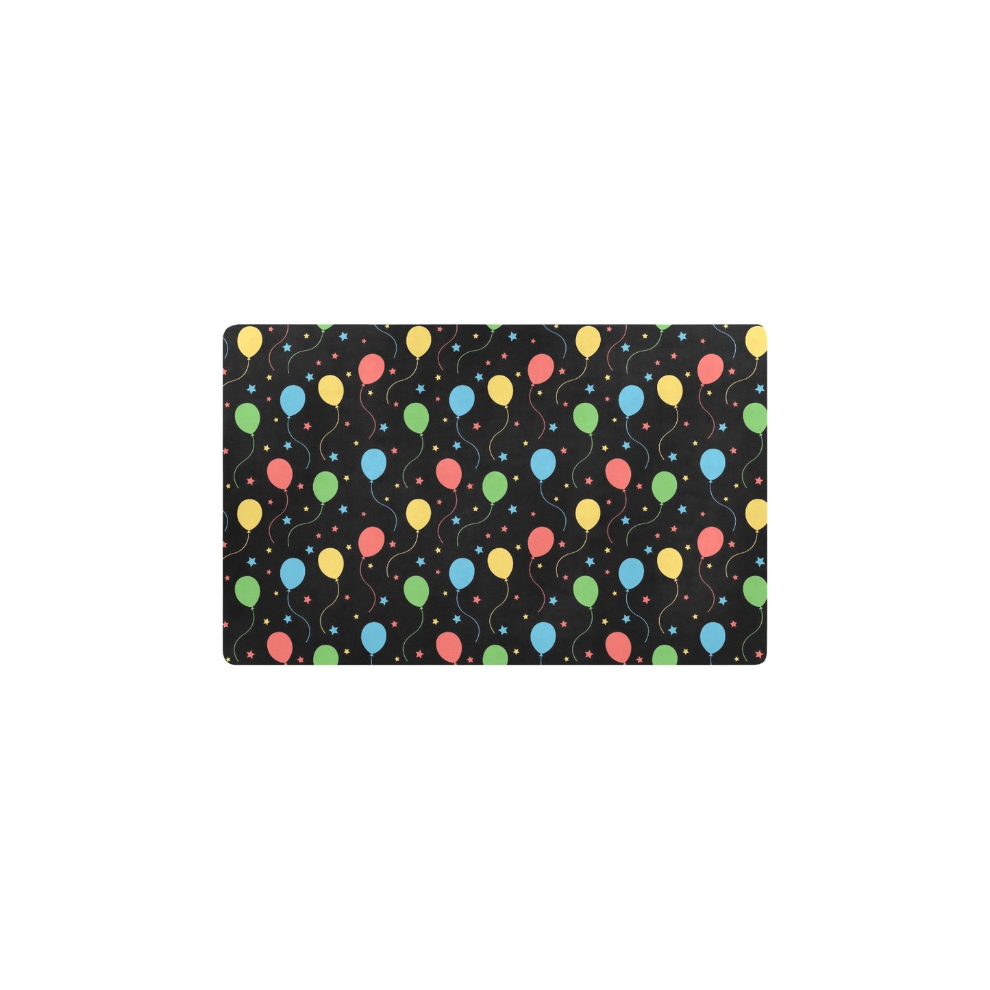 Ballon Colorful Pattern Print Design 04 Kitchen Mat