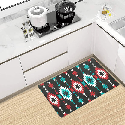 Native Pattern Print Design A08 Kitchen Mat