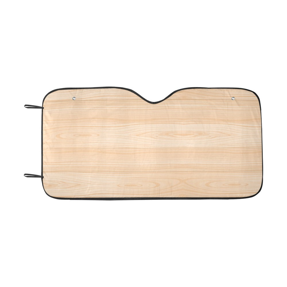 Wood Texture Print Design LKS302 Car front Windshield Sun Shade