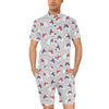 Polar Bear Pattern Print Design PB04 Men's Romper