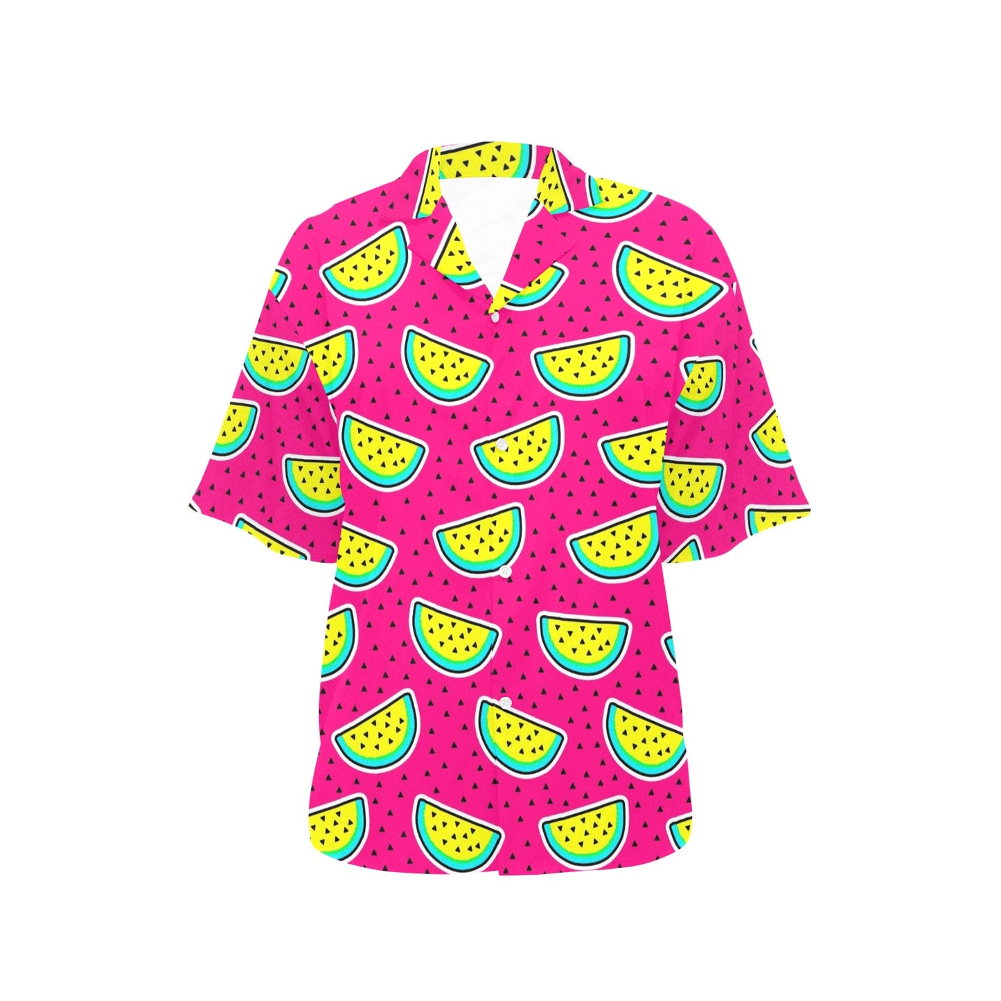 Watermelon Pattern Print Design WM04 Women's Hawaiian Shirt