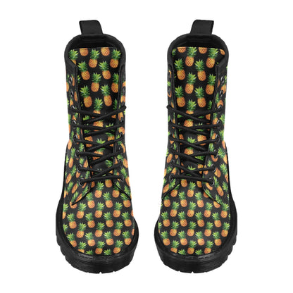 Pineapple Cute Print Design Pattern Women's Boots