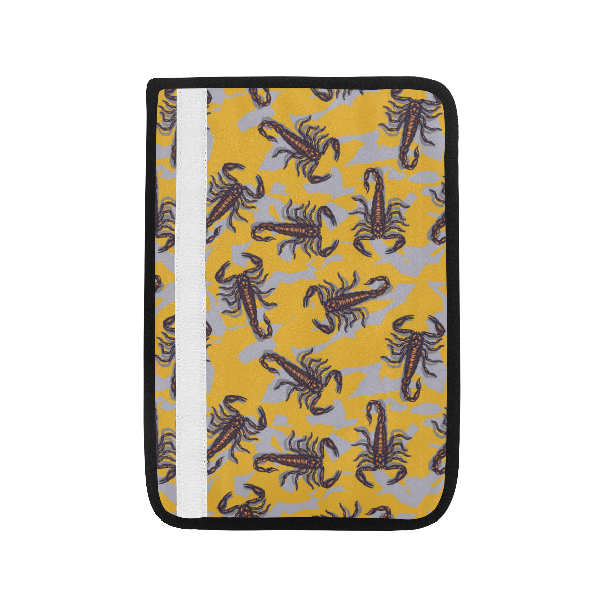Scorpion Pattern Print Design 01 Car Seat Belt Cover