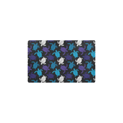 Sea Turtle Print Design LKS306 Kitchen Mat