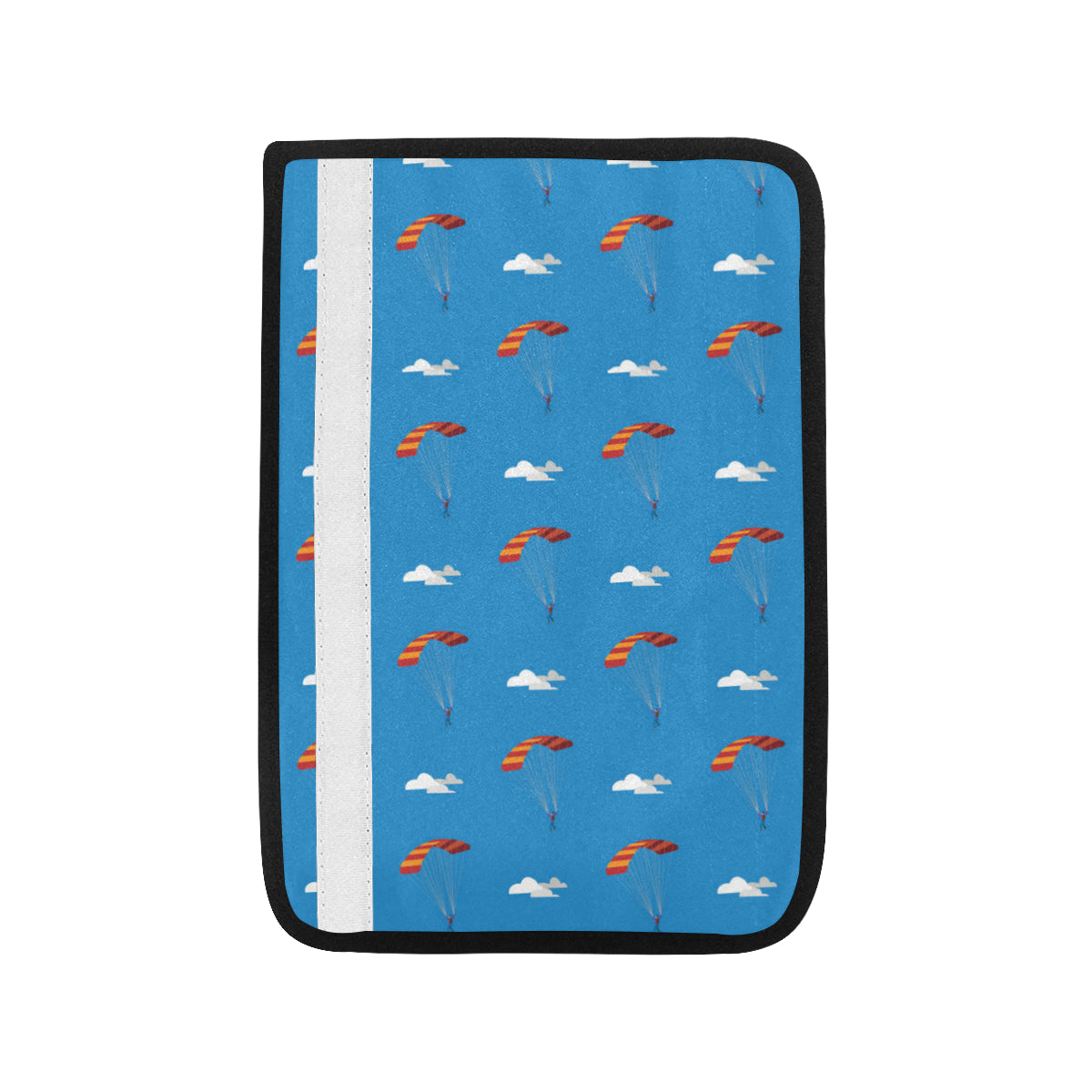 Skydiving Pattern Print Design 02 Car Seat Belt Cover