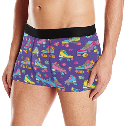 Roller skate Colorful Pattern Print Design A05 Men's Boxer Briefs