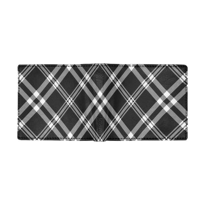 Madras Pattern Print Design 03 Men's ID Card Wallet