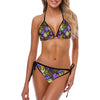 Water Lily Pattern Print Design WL08 Bikini