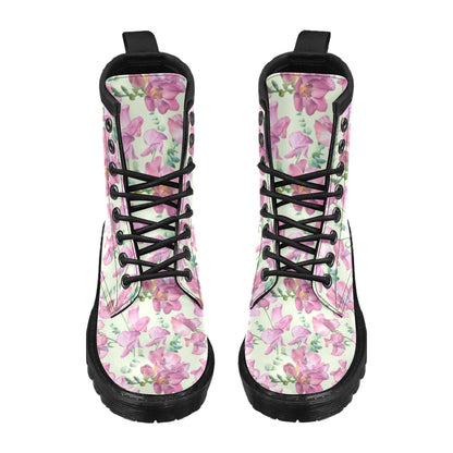 Peony Pattern Print Design PE011 Women's Boots