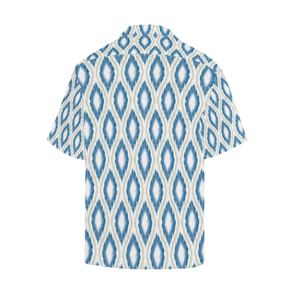 Ikat Pattern Print Design 02 Men's Hawaiian Shirt