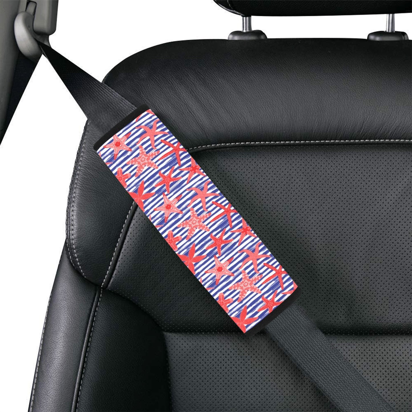 Starfish Print Design LKS401 Car Seat Belt Cover