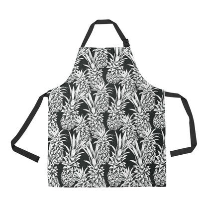 Pineapple Pattern Print Design PP08 Apron with Pocket
