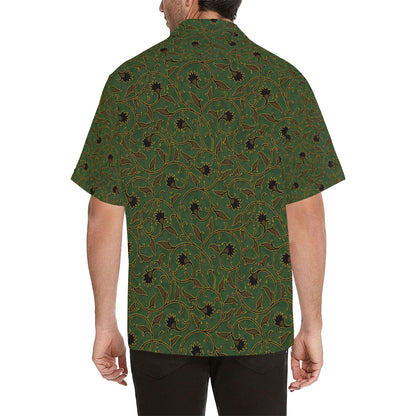 Brocade Pattern Print Design 02 Men's Hawaiian Shirt