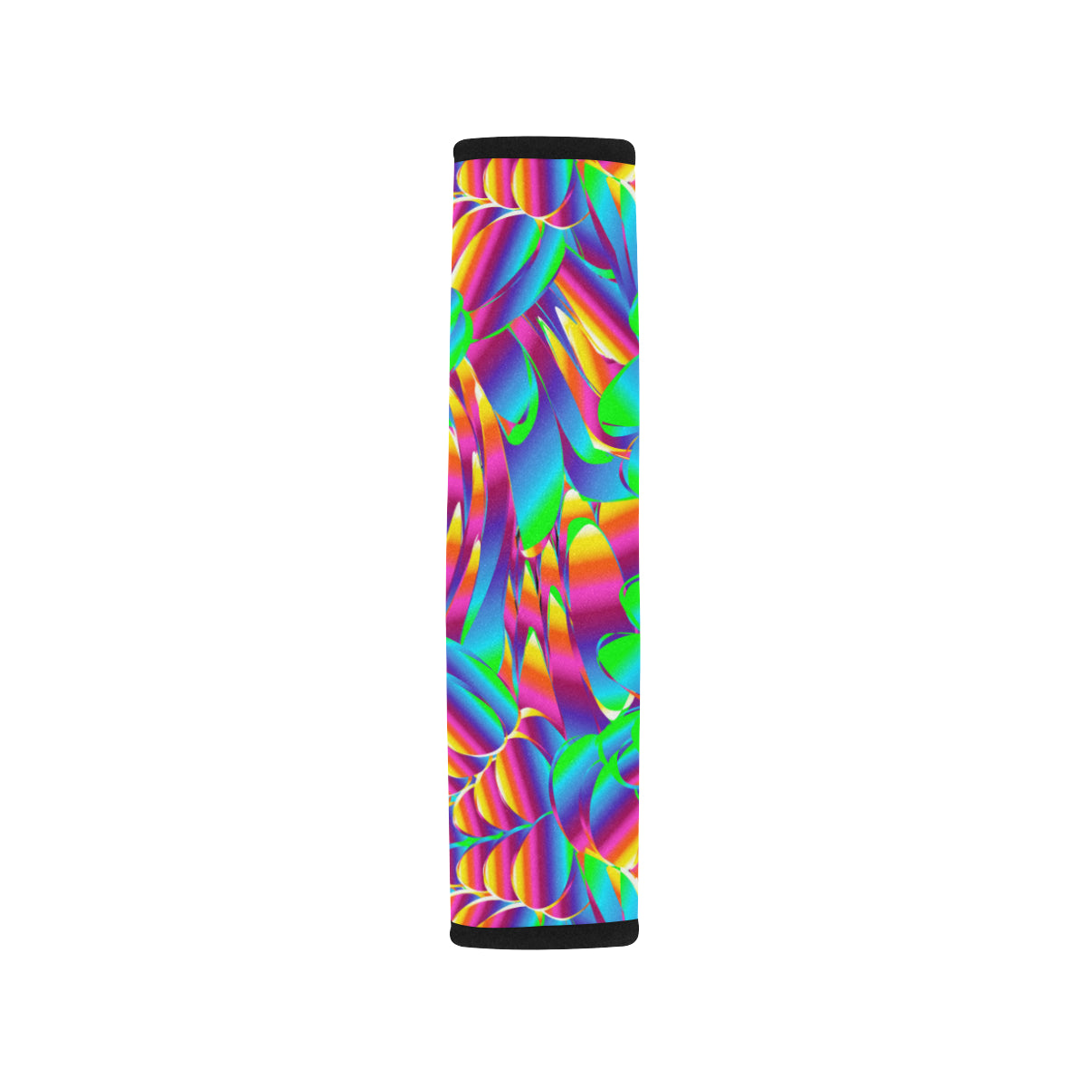 Psychedelic Trippy Pattern Car Seat Belt Cover