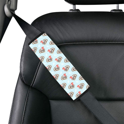 Turkey Print Design LKS403 Car Seat Belt Cover