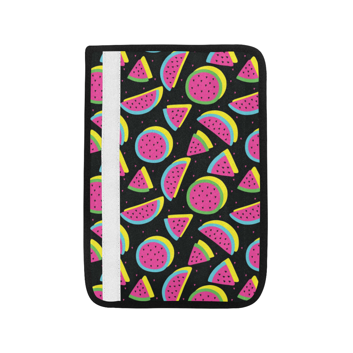 Watermelon Pattern Print Design WM07 Car Seat Belt Cover