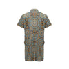 Mandala Pattern Print Design 05 Men's Romper