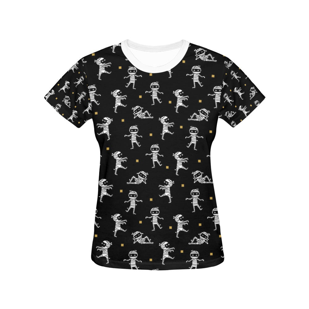 Mummy Cute Print Design LKS301 Women's  T-shirt