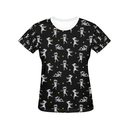 Mummy Cute Print Design LKS301 Women's  T-shirt
