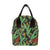 Hawaiian Flower Tropical Palm Leaves Insulated Lunch Bag