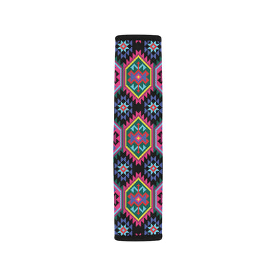 Mexican Pattern Print Design 02 Car Seat Belt Cover