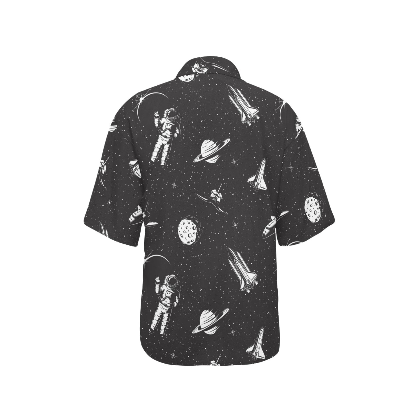 Space Pattern Women's Hawaiian Shirt