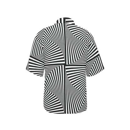 Vortex Print Design LKS302 Women's Hawaiian Shirt