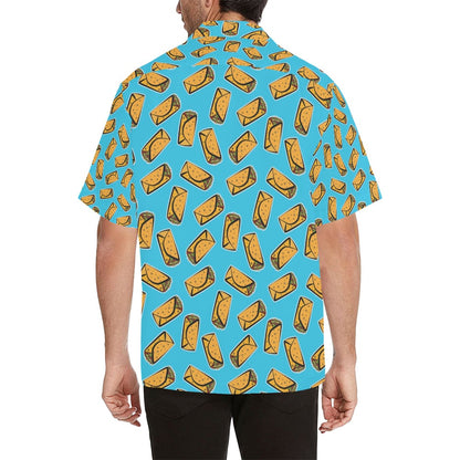 Burrito Print Design LKS301 Men's Hawaiian Shirt