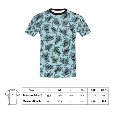 Sea Turtle Print Design LKS3010 Men's All Over Print T-shirt