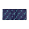 Sea Turtle Pattern Print Design T04 Men's ID Card Wallet