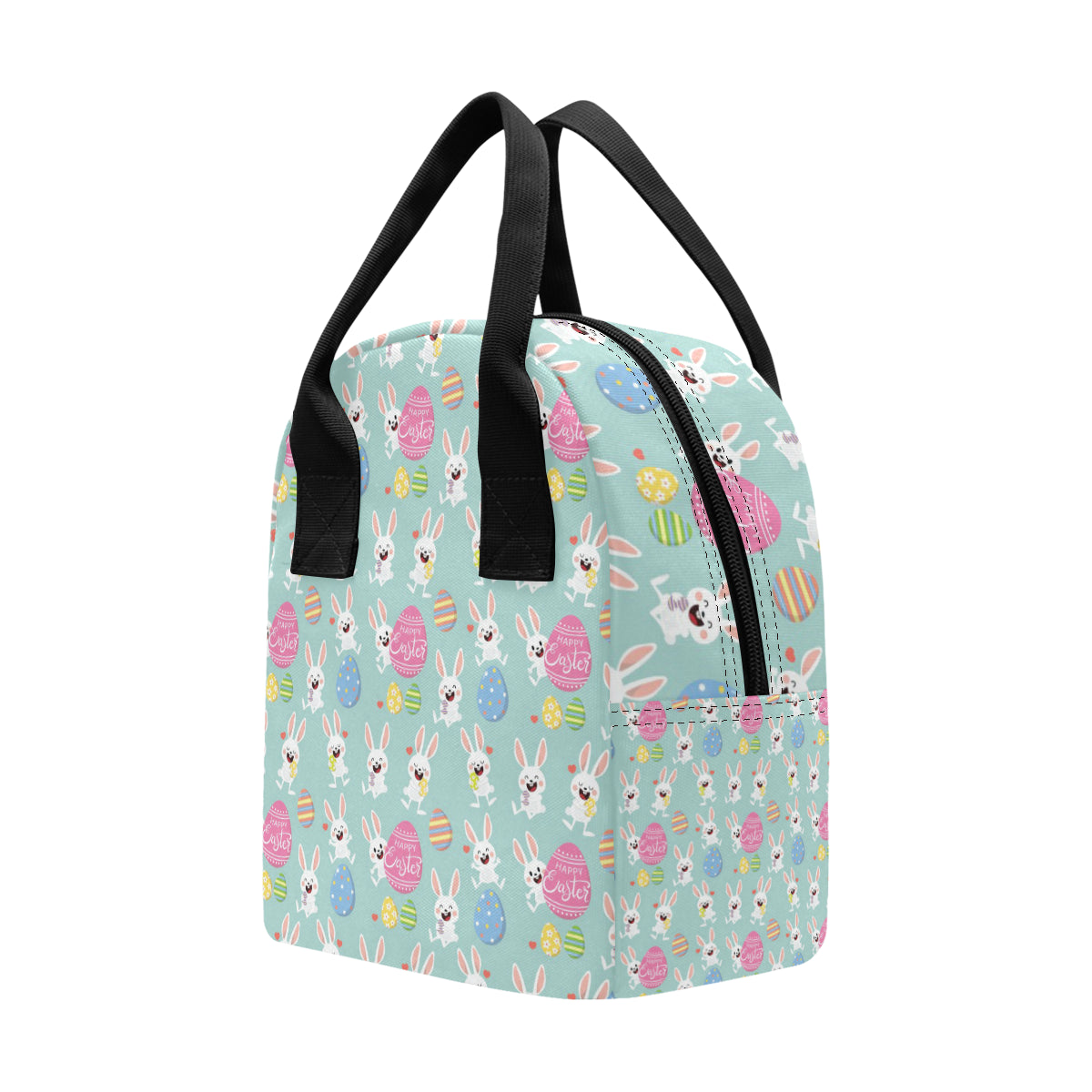 Easter Eggs Pattern Print Design RB014 Insulated Lunch Bag