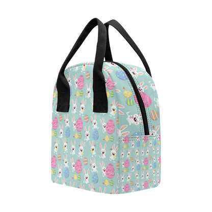 Easter Eggs Pattern Print Design RB014 Insulated Lunch Bag
