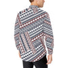 Polynesian Tribal line Men's Long Sleeve Shirt