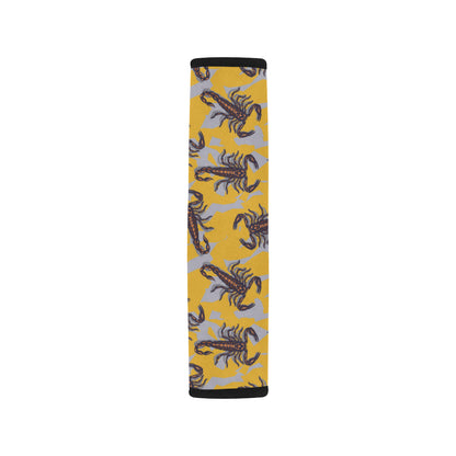 Scorpion Pattern Print Design 01 Car Seat Belt Cover