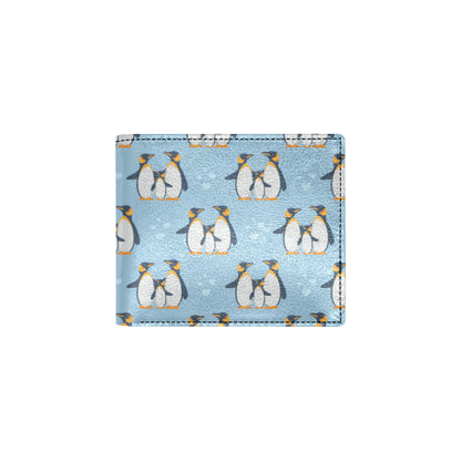 Penguin Pattern Print Design A04 Men's ID Card Wallet