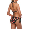 Red Hibiscus Pattern Print Design HB021 Bikini