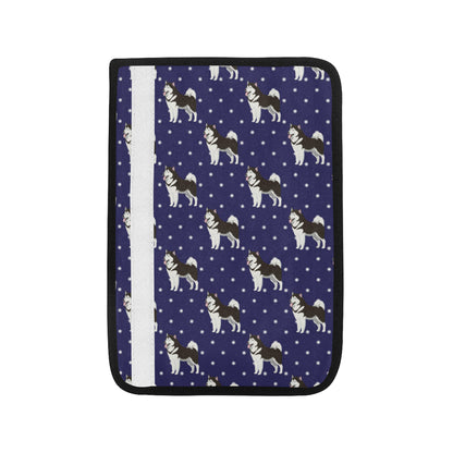 Alaskan Malamute Pattern Print Design 04 Car Seat Belt Cover
