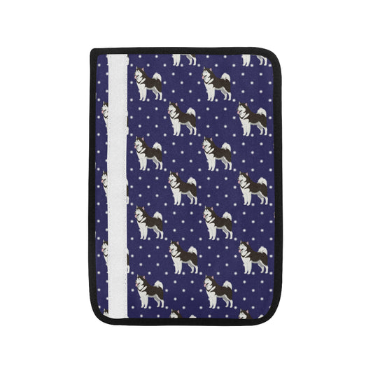 Alaskan Malamute Pattern Print Design 04 Car Seat Belt Cover