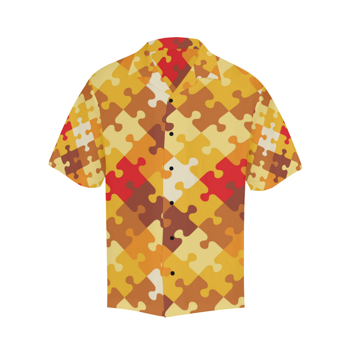 Puzzle Pattern Print Design A01 Men's Hawaiian Shirt