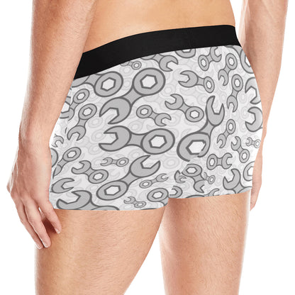 Mechanic Pattern Print Design 05 Men's Boxer Briefs