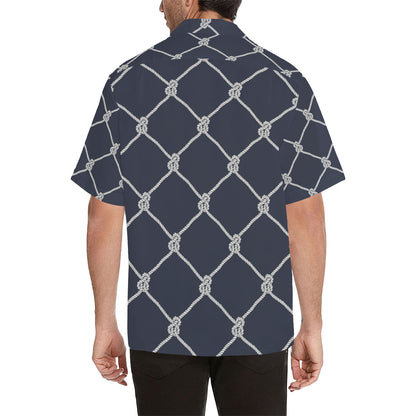Rope Pattern Print Design A02 Men's Hawaiian Shirt
