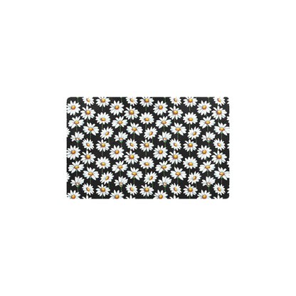 Daisy Print Pattern Kitchen Mat