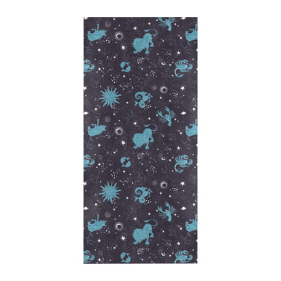 Zodiac Print Design LKS303 Beach Towel 32" x 71"